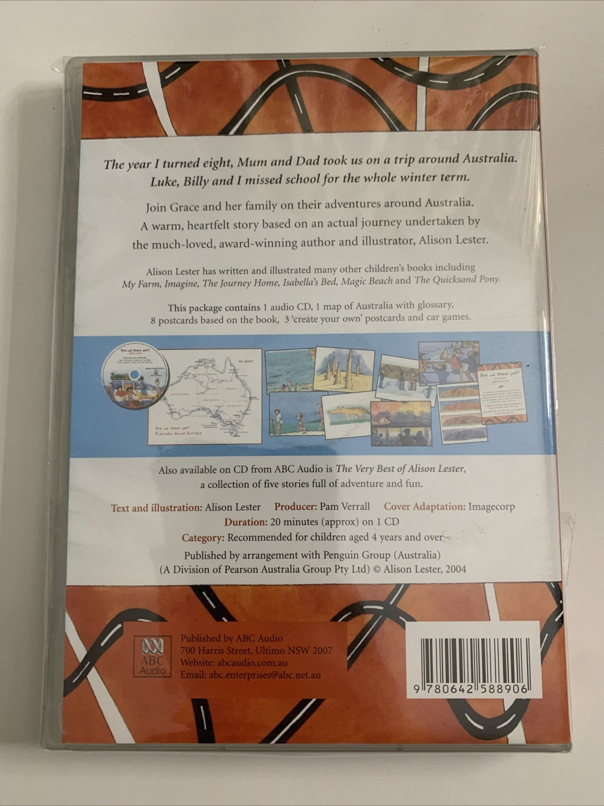 Are We There Yet? by Alison Lester (Audio CD, 2005) NEW