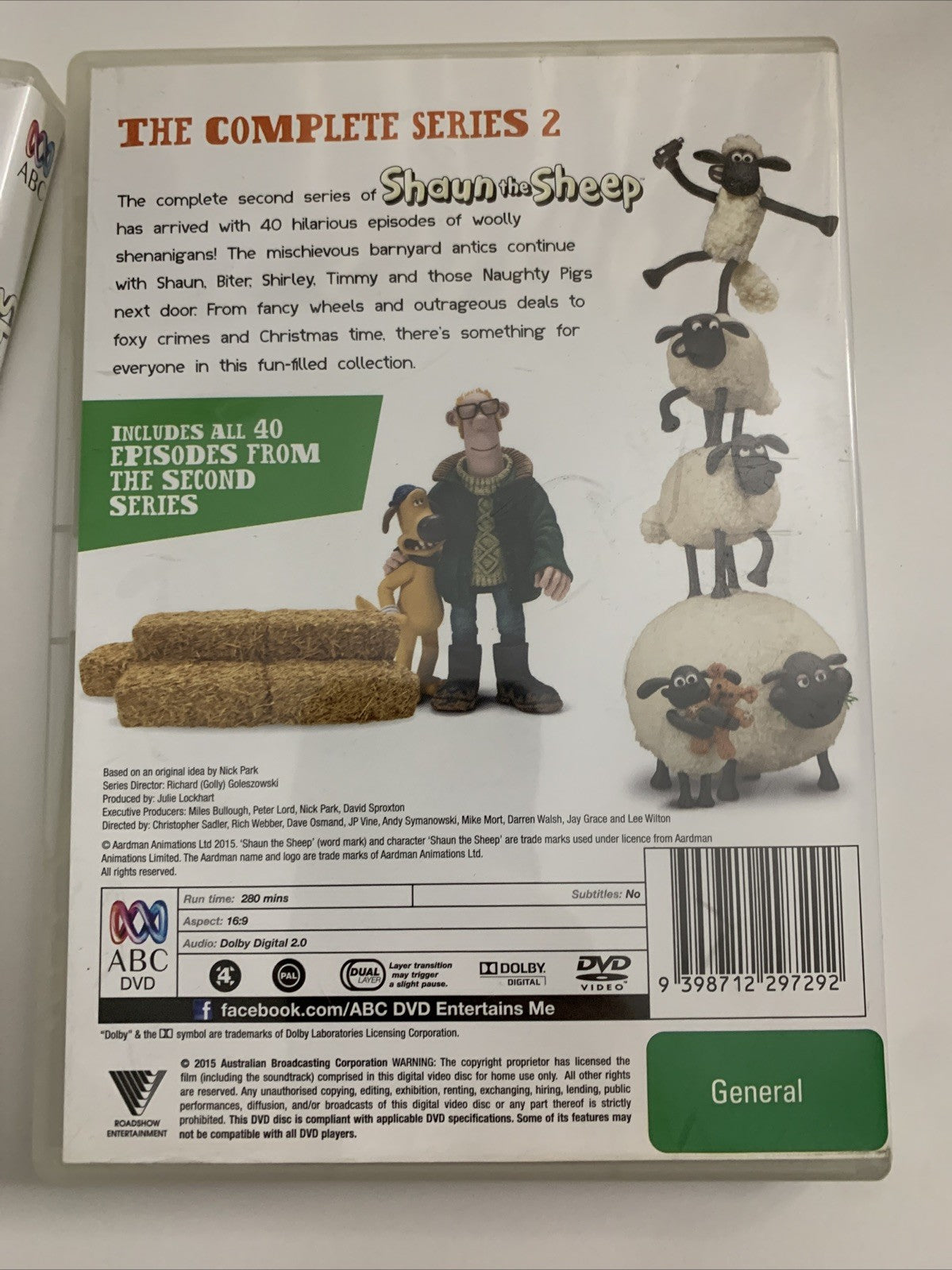 Shaun The Sheep : Season 1 & 2 (DVD, 2014) Region 4