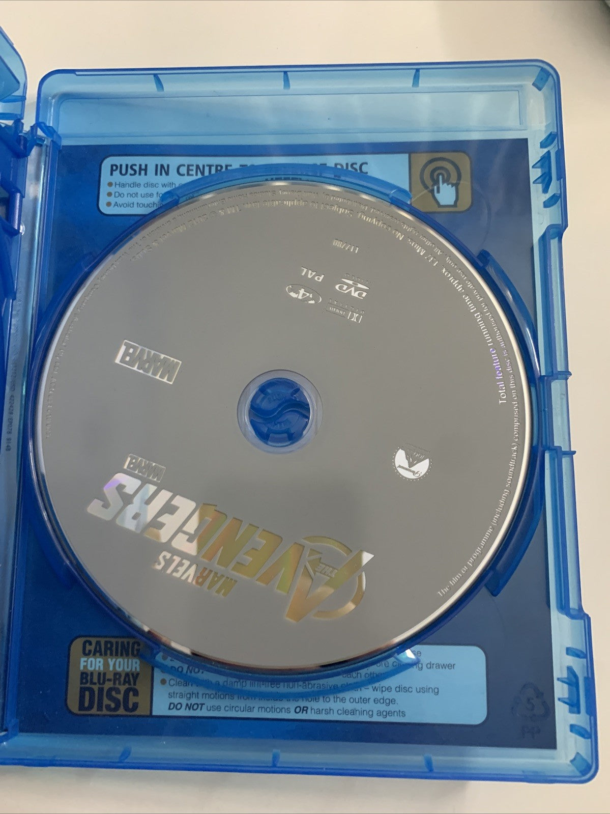 The Avengers (Blu-ray + DVD, 2012) Region B & 4