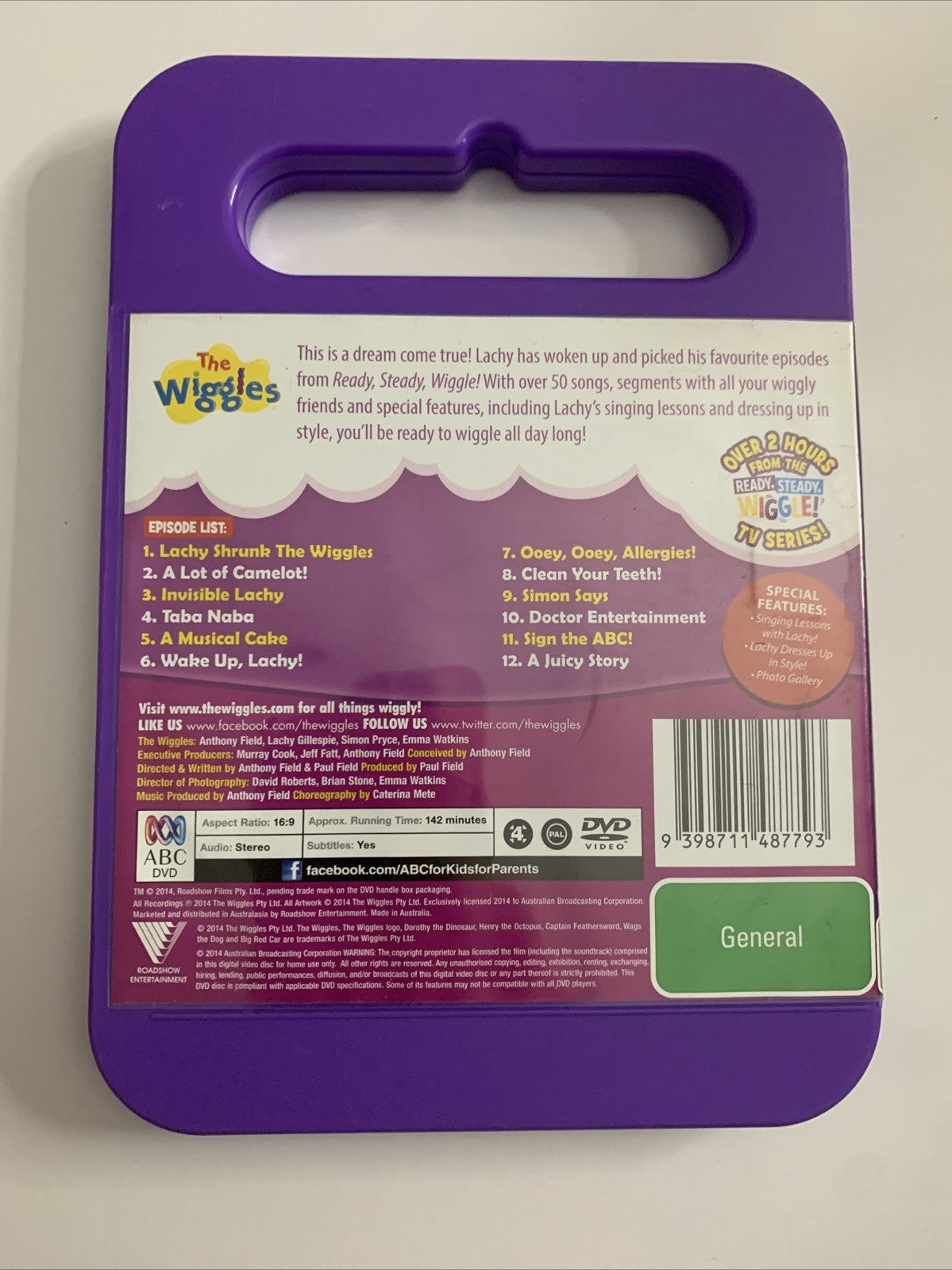 The Wiggles Wake Up Lachy! (DVD, 2014) ABC Kids Region 4