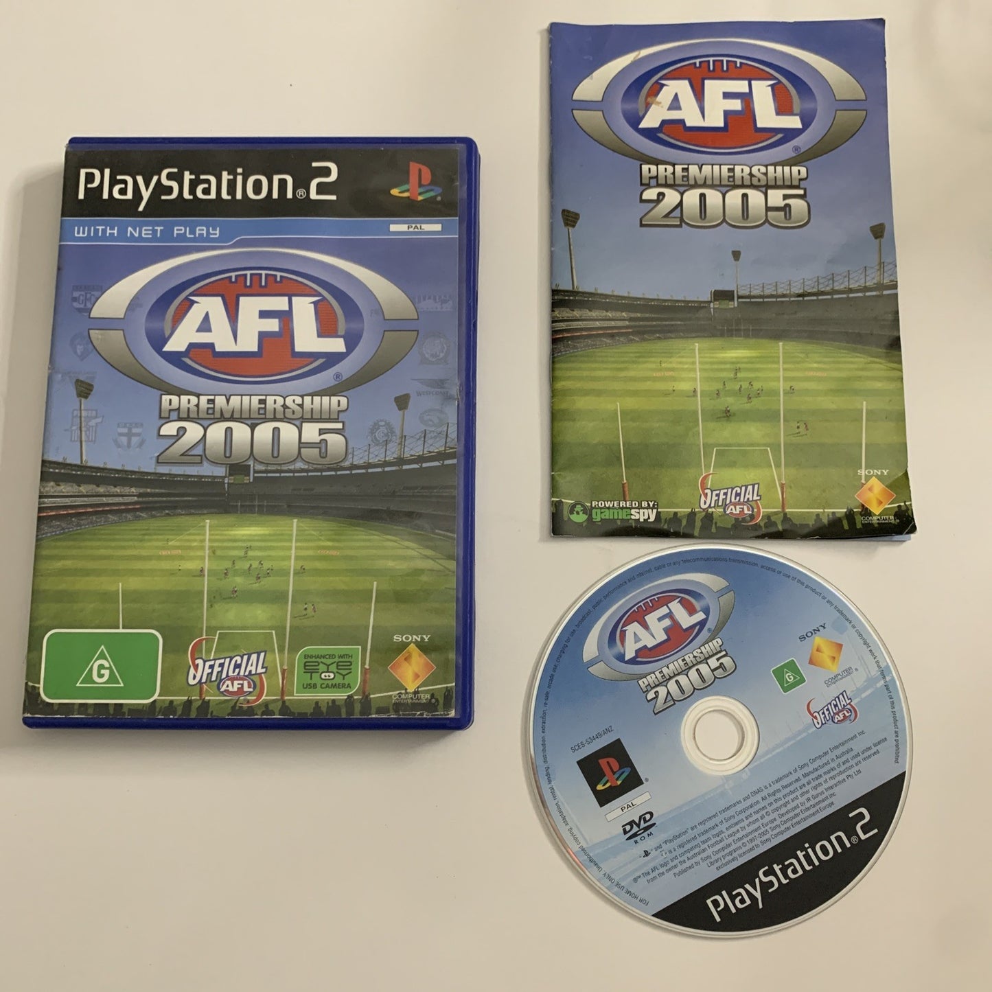 AFL Premiership 2005 PS2 Sony PlayStation 2 PAL Game Complete
