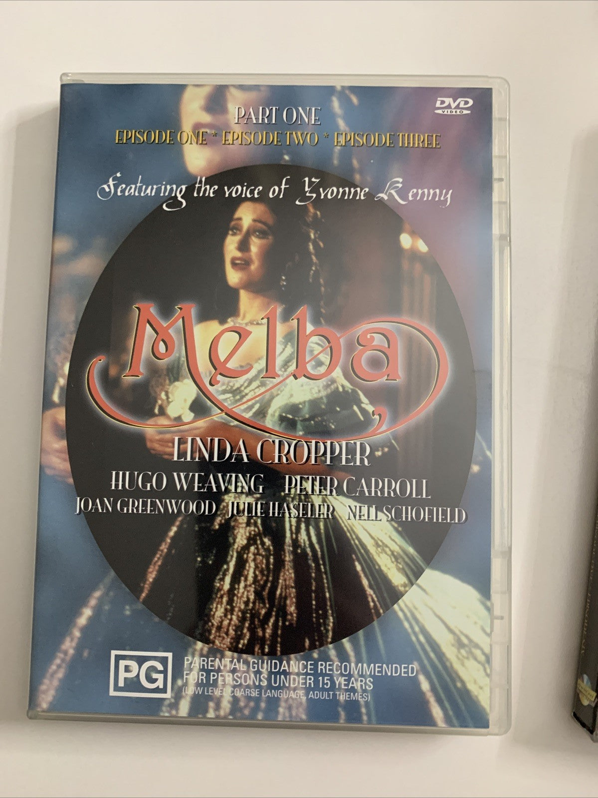 Melba (DVD, 1988) Complete Mini Series Linda Cropper, Hugo Weaving All Regions