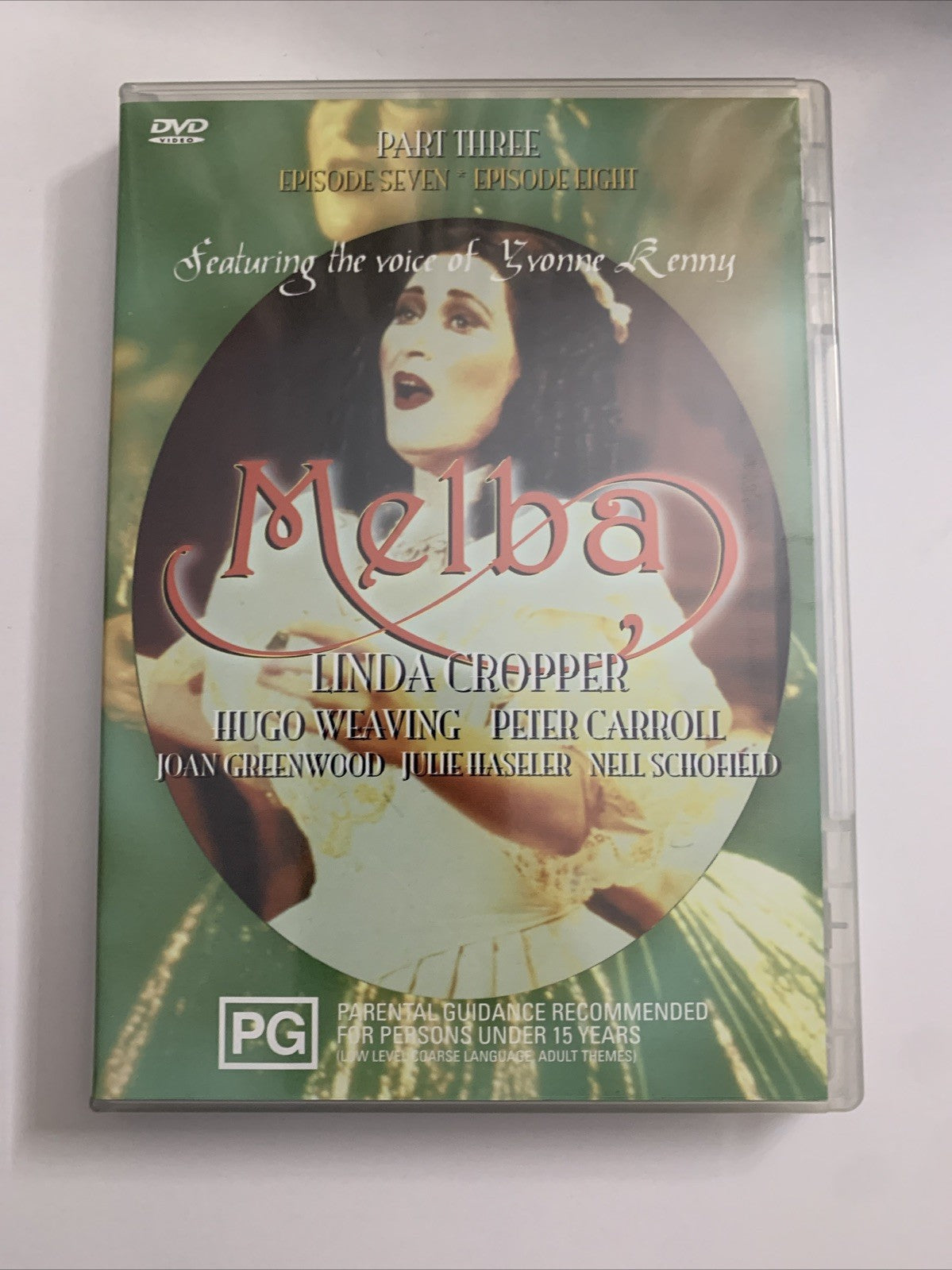 Melba (DVD, 1988) Complete Mini Series Linda Cropper, Hugo Weaving All Regions