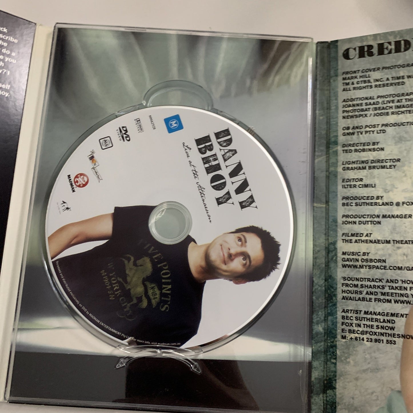 Danny Bhoy : Live At The Athenaeum (DVD, 2007) All Regions
