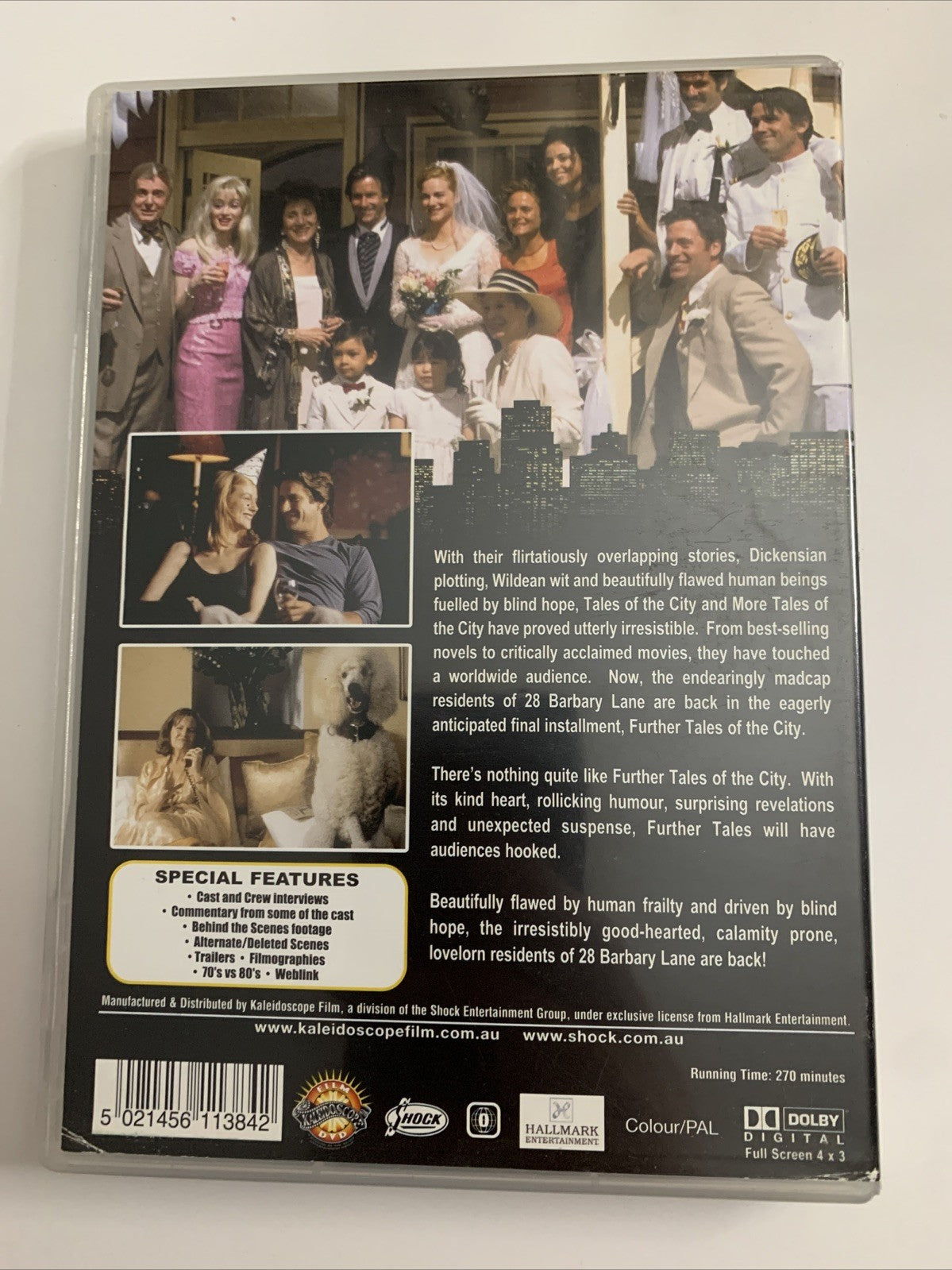 Further Tales Of The City (DVD,2001) Laura Linney, Paul Hopkins, Olympia Dukakis