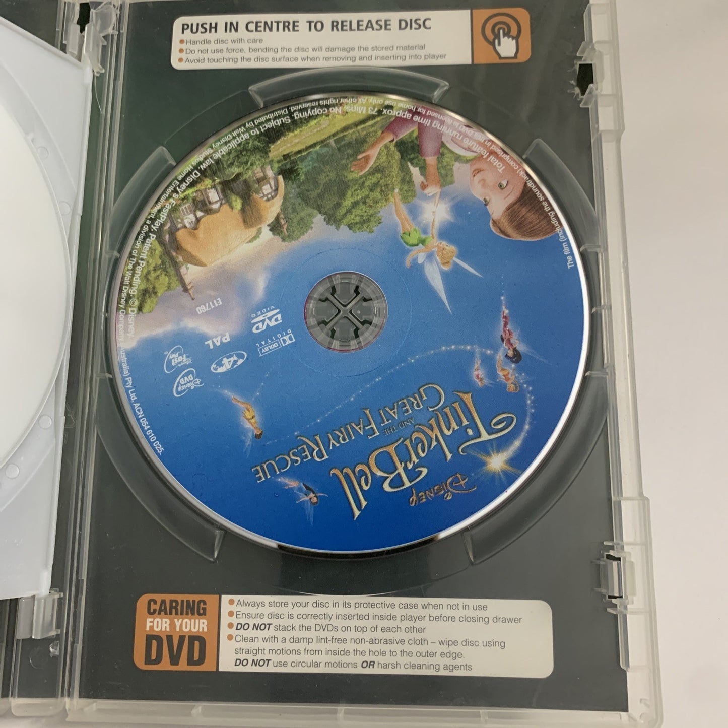 Tinker Bell: TinkerBell, Lost Treasure, Fairy Rescue (DVD, 2010) 3-Disc Region 4