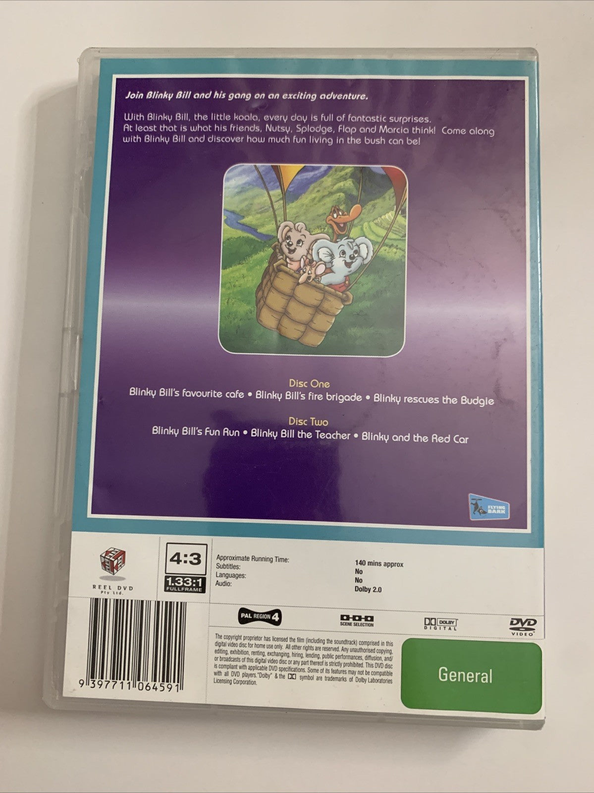 The Adventures Of Blinky Bill : Volume 1 (DVD) Region 4