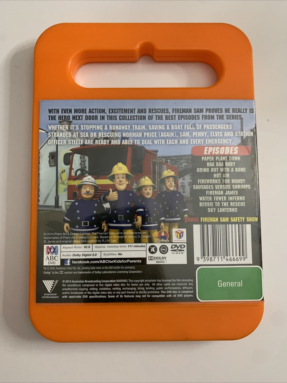 The Best Of Fireman Sam (DVD, 2014) ABC Kids Region 4