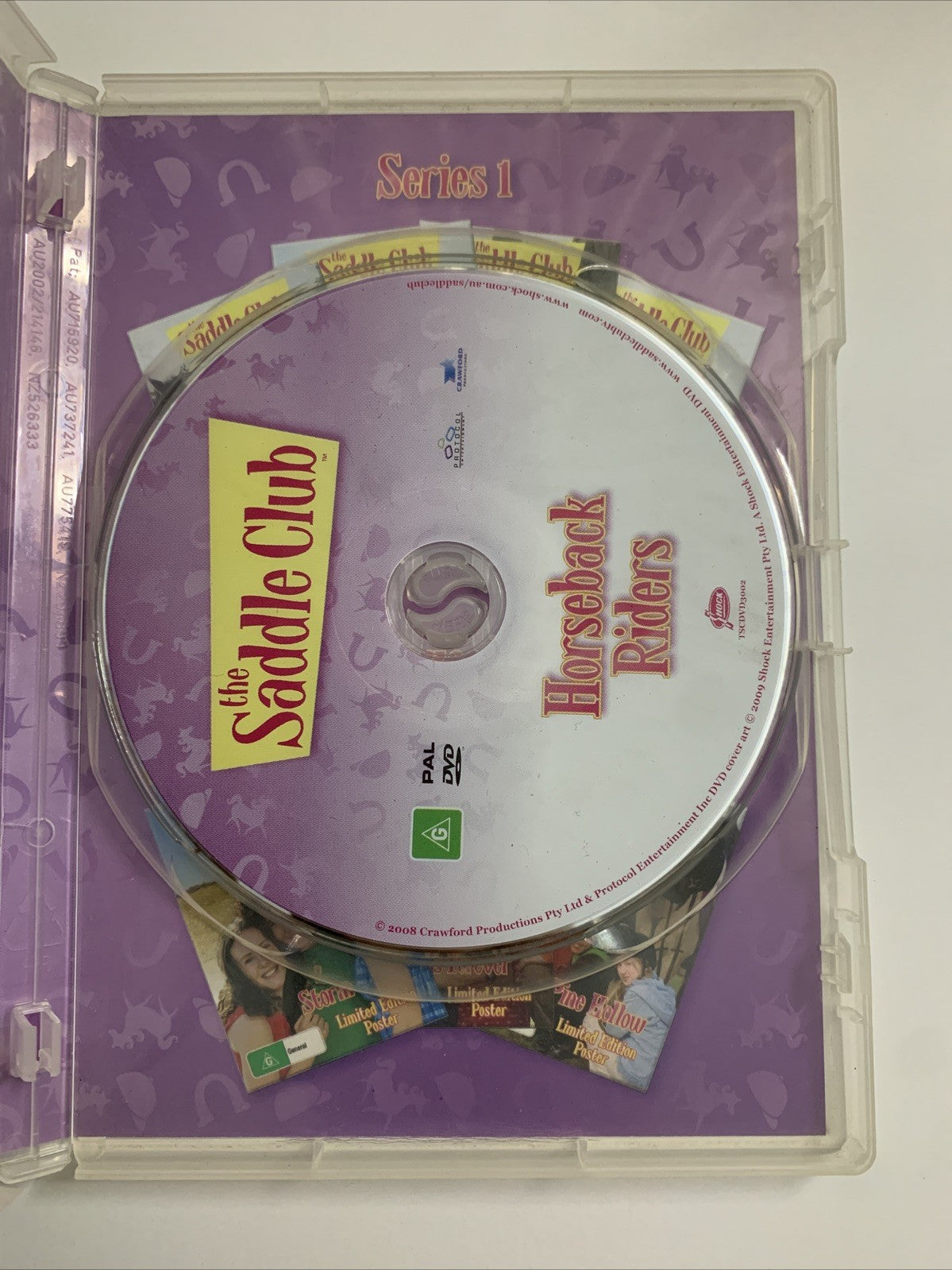 The Saddle Club : Horseback Riders (DVD, 2008) Region 4