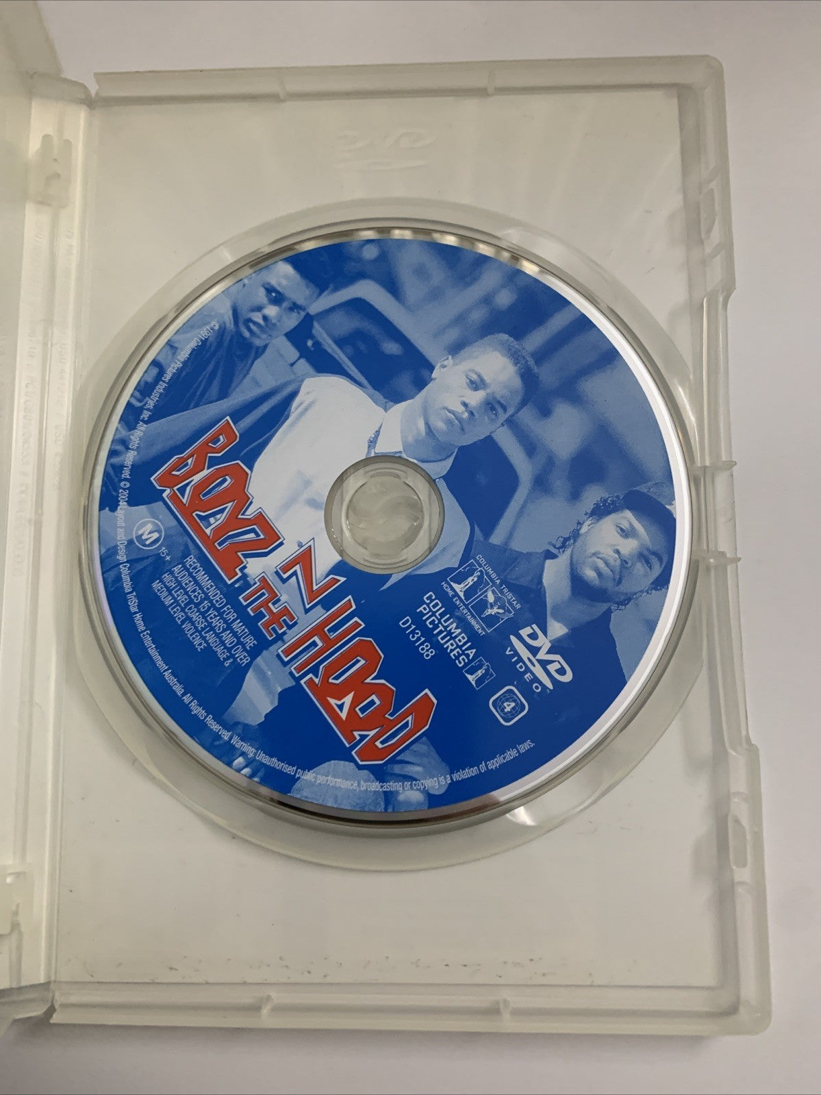 Boyz N The Hood (DVD, 1991) Ice Cube, Morris Chestnut, Cuba Gooding Jr Region 4