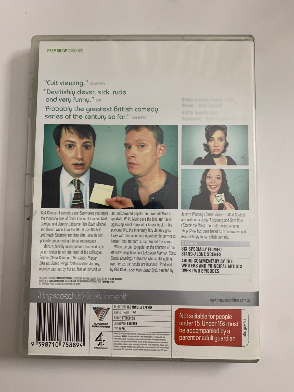 Peep Show : Series 1 (DVD, 2003) Comedy Region 4