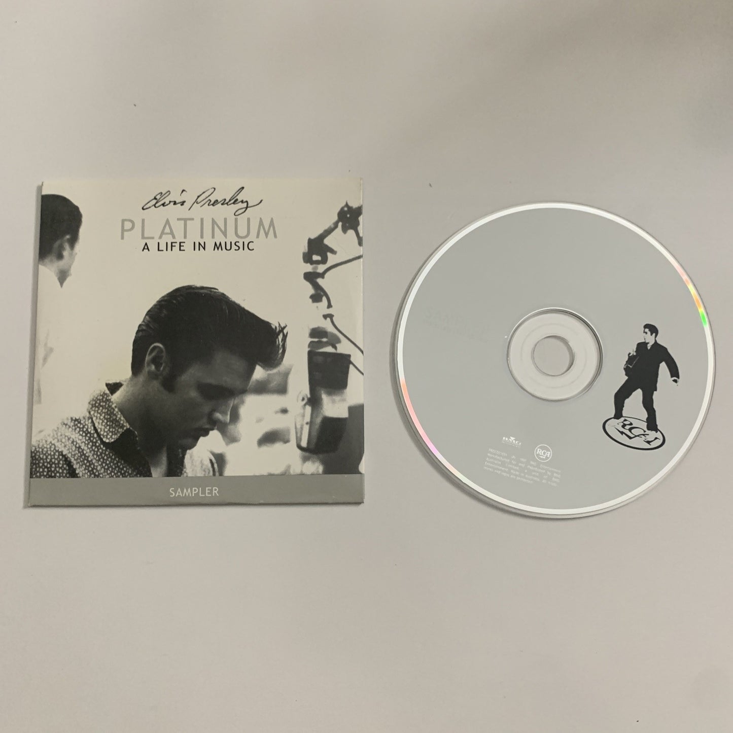Elvis Presley Platinum A Life In Music (CD, 1997) Promo PROCD21031