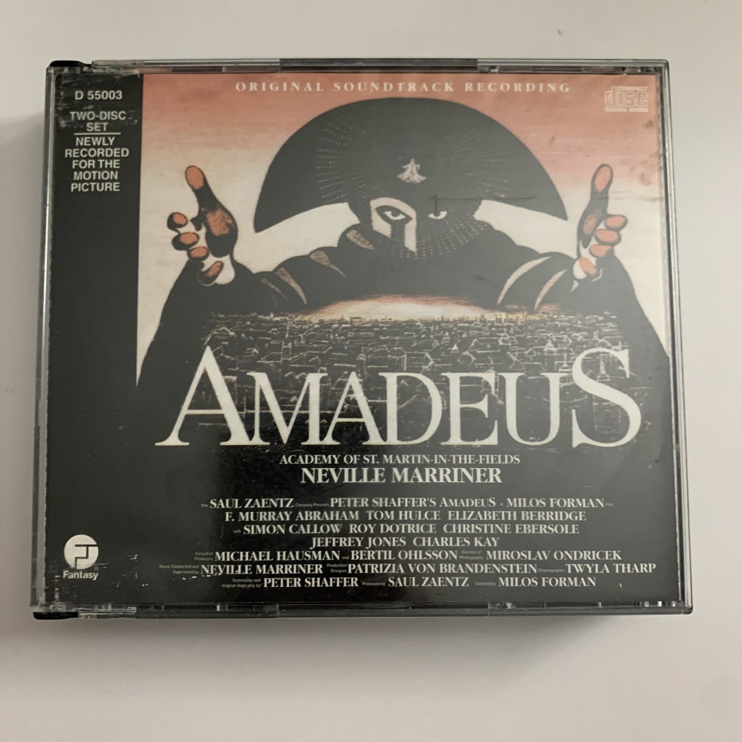 Amadeus OST (Original Film Soundtrack Recording) (CD, 1987) 2-Disc Australia
