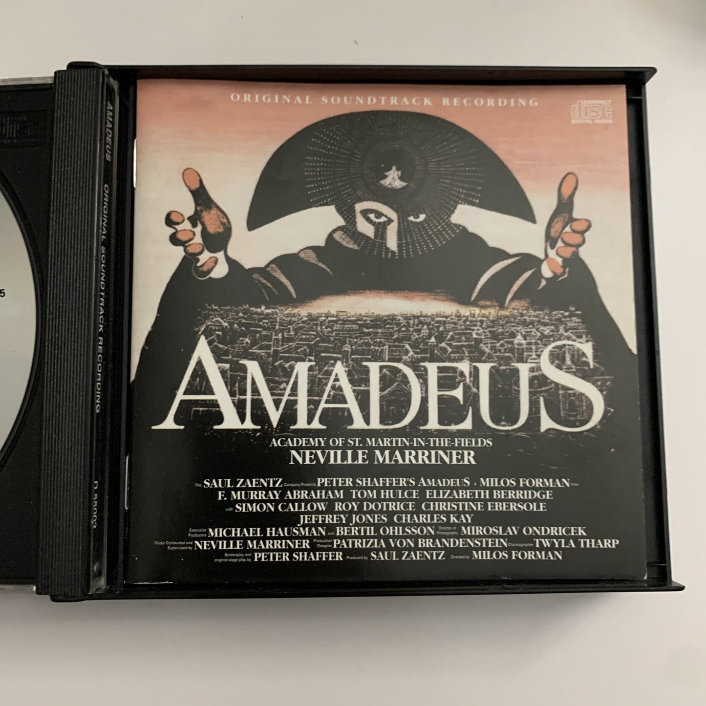 Amadeus OST (Original Film Soundtrack Recording) (CD, 1987) 2-Disc Australia