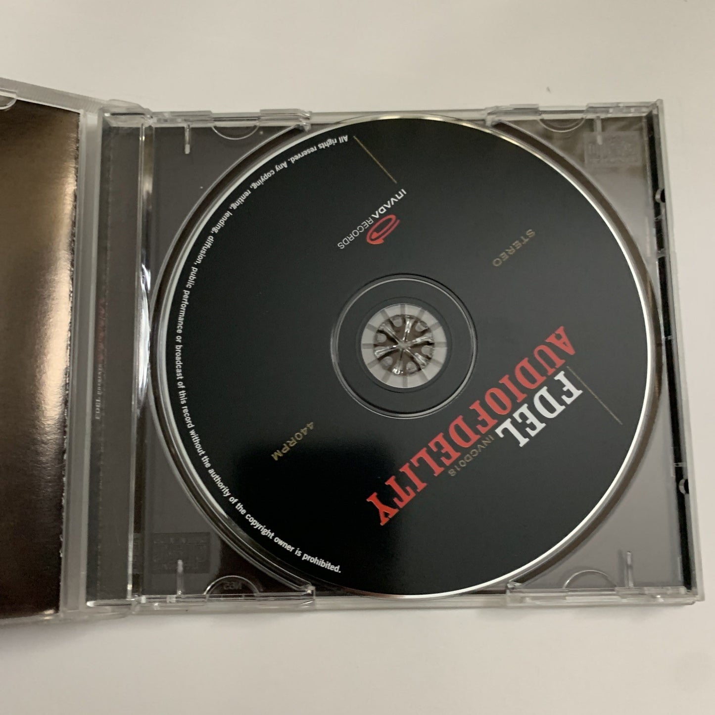 Fdel – Audiofdelity (CD, 2006) Album