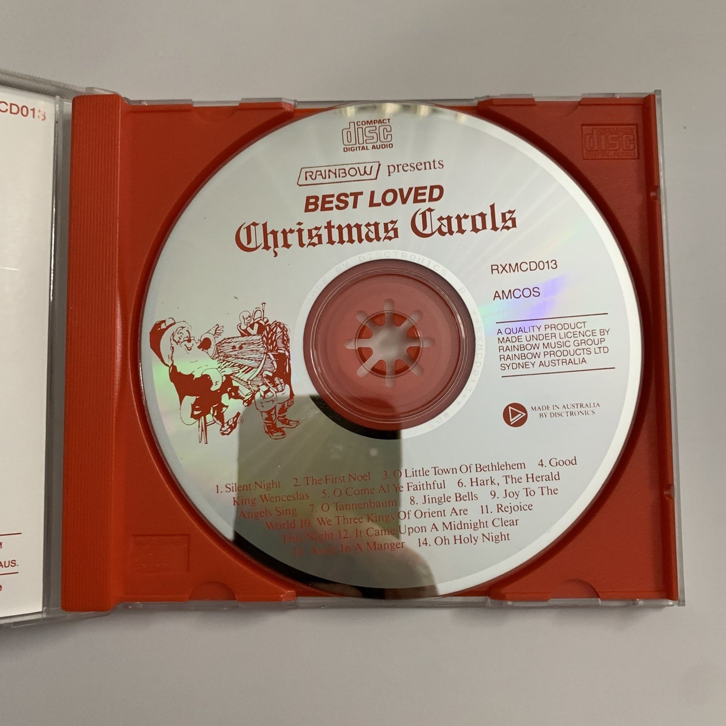 Rainbow Presents Best Loved Christmas Carols (CD) Album