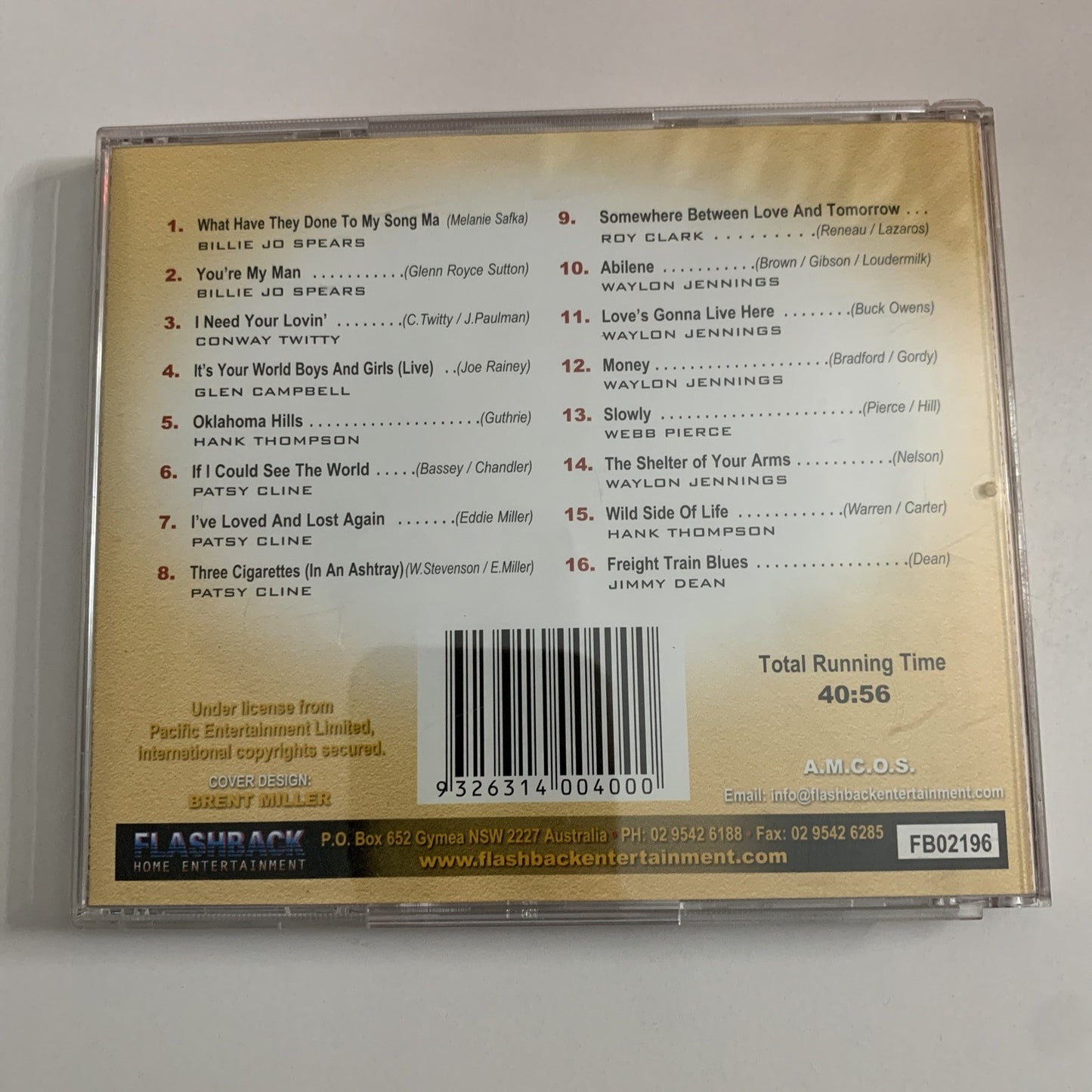 Country Hoedown (CD) Patsy Cline, Jimmy Dean, Hank Thompson