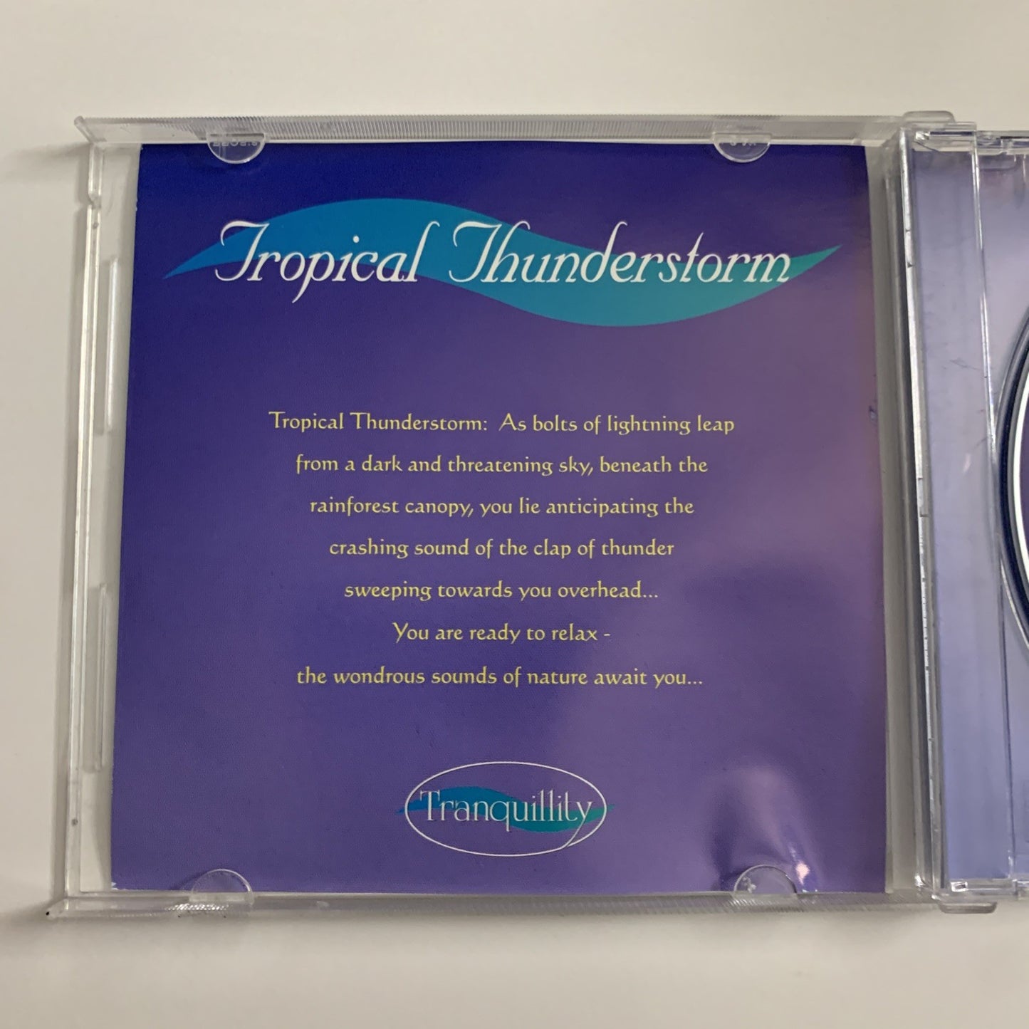 Tropical Thunderstorm (CD, 2001) Australia Album