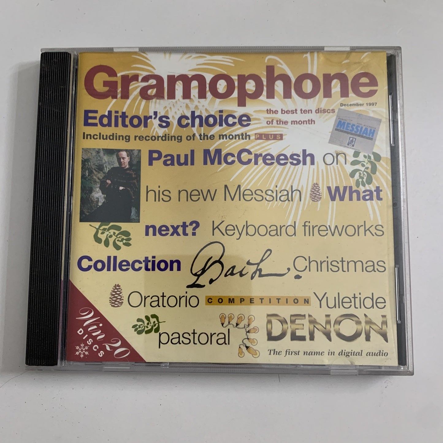 Gramophone December 1997 Editors Choice (CD, 1997) GCD1297