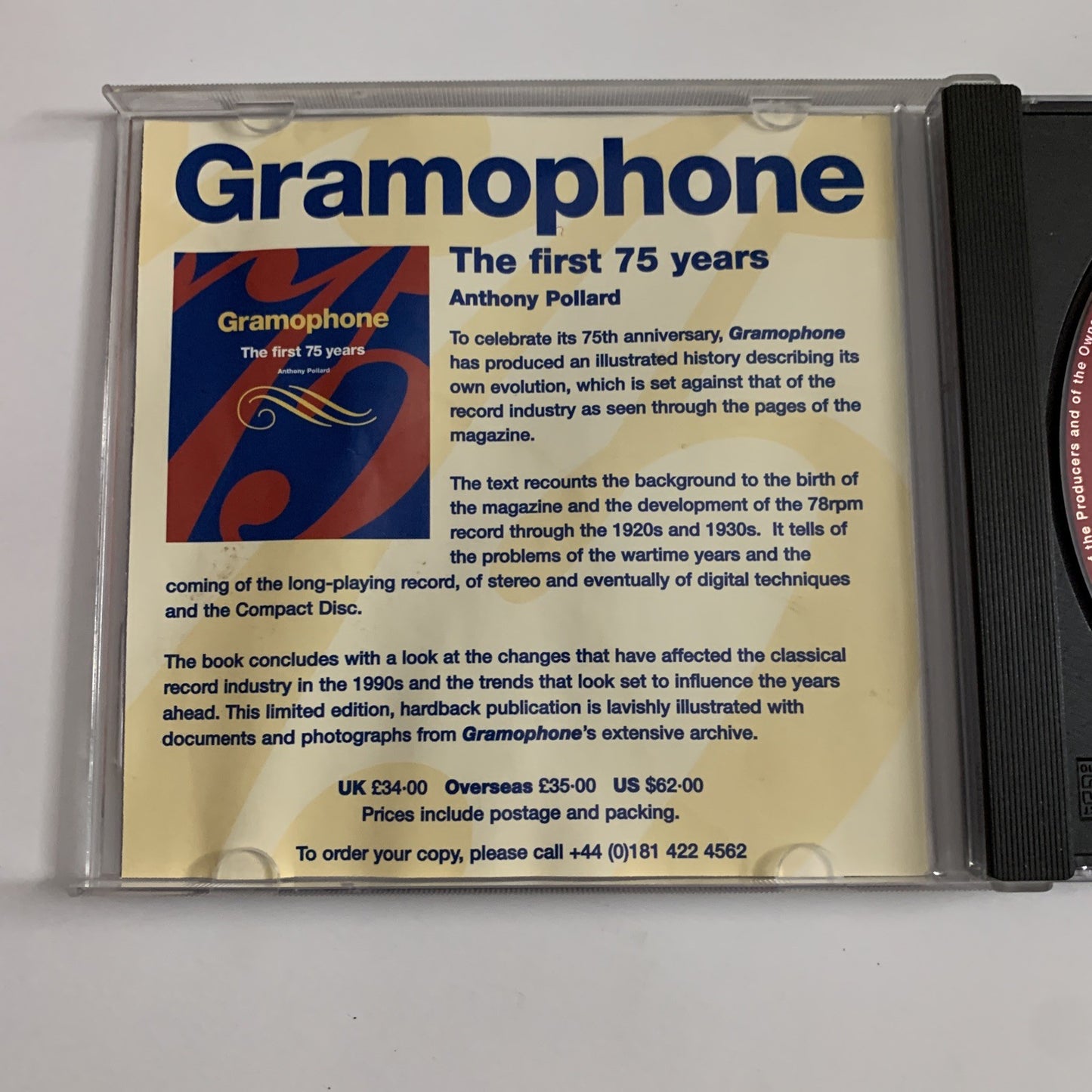 Gramophone June 1998 (CD, 1998) GCF0698