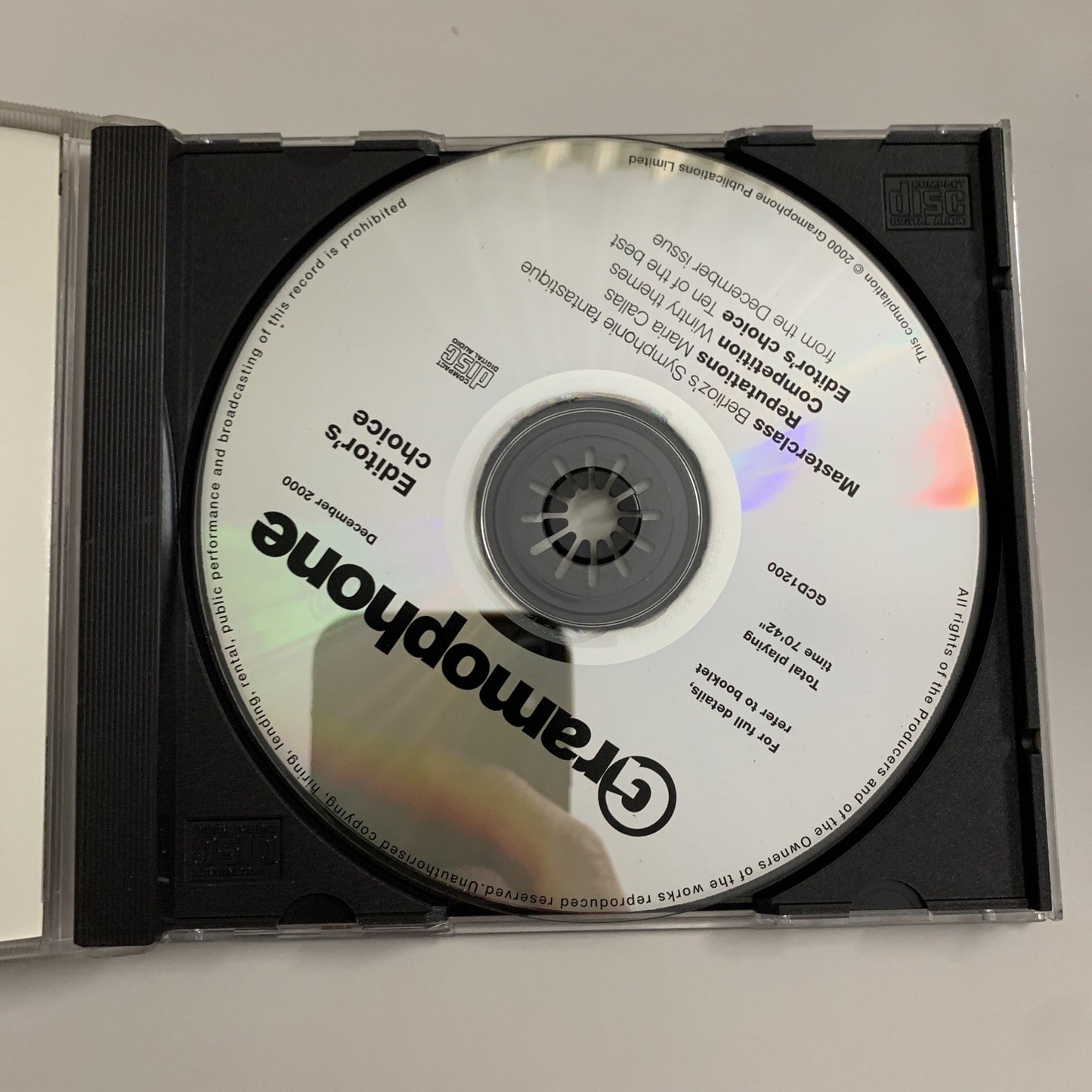 Gramophone December 2000 (CD) GCD1200