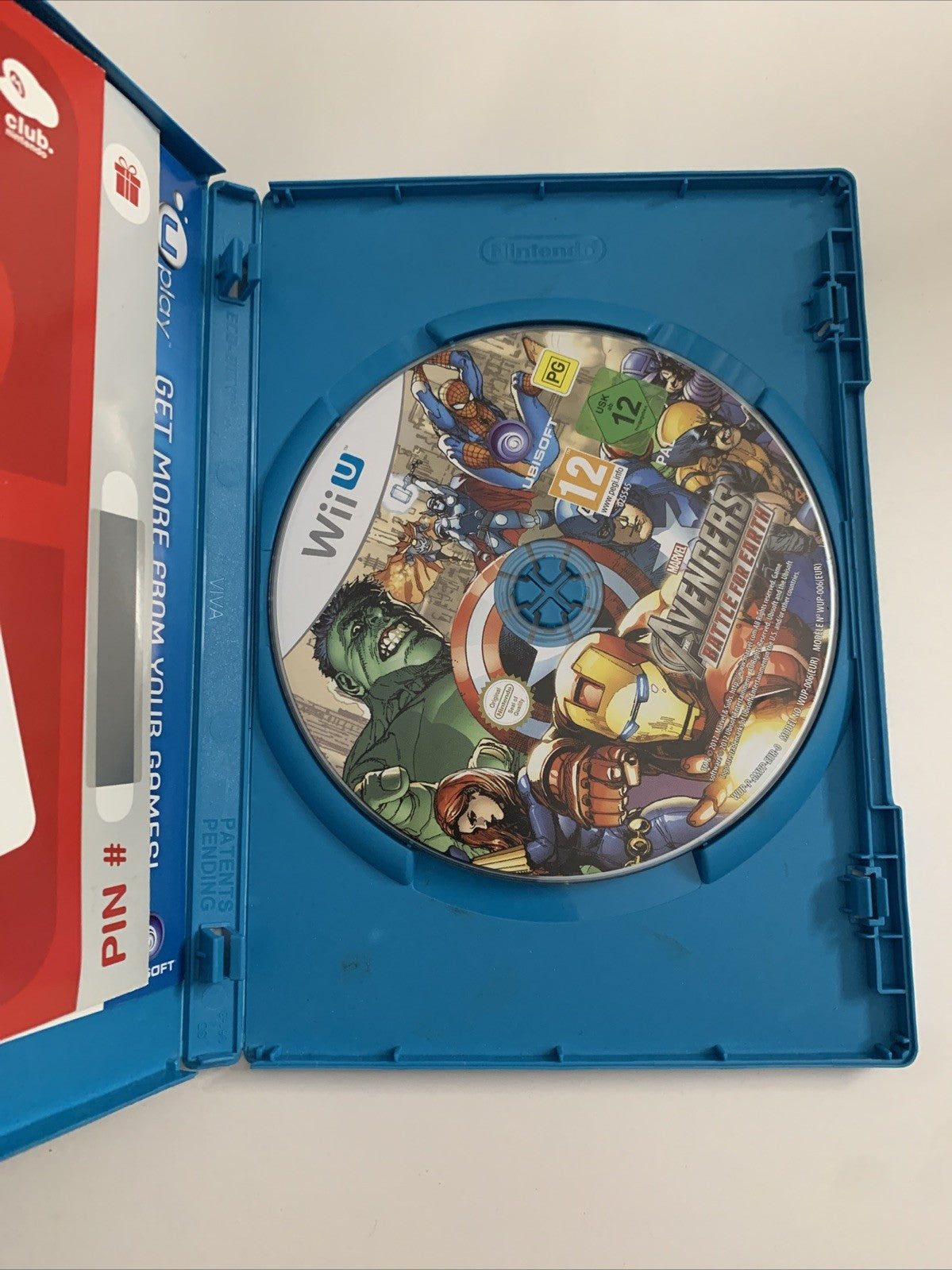 Marvel Avengers: Battle for Earth Nintendo Wii U PAL 2012 Game