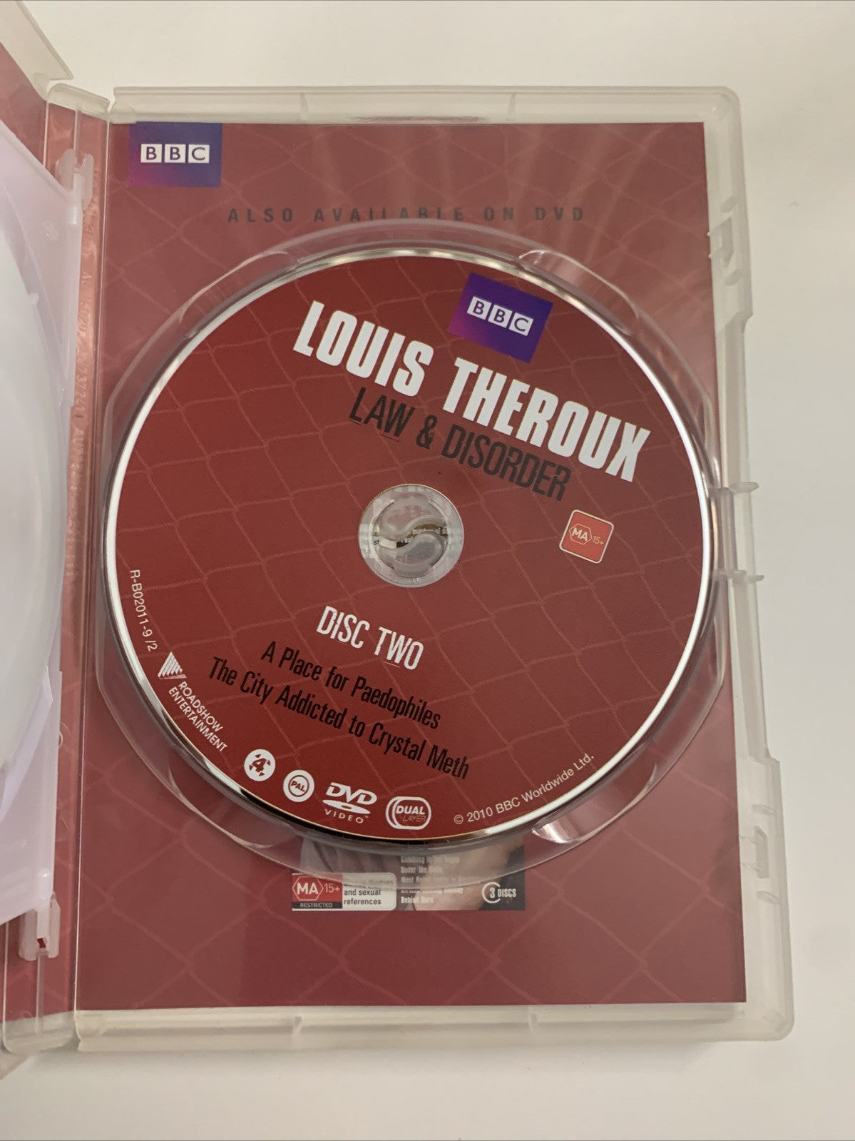 Louis Theroux Law & Disorder (DVD, 2010) 2-Disc Set BBC Documentary Region 4