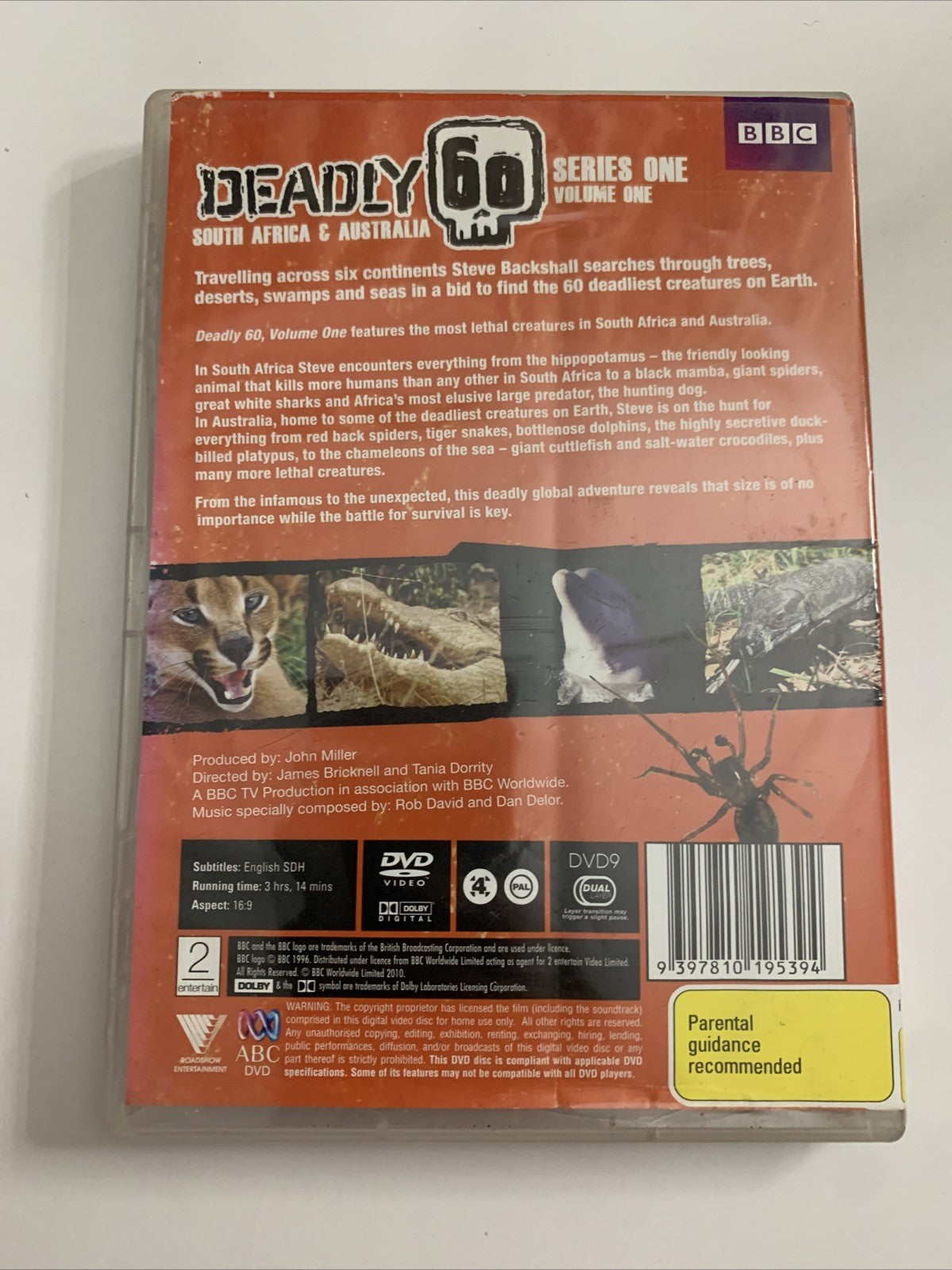 Deadly 60 : South Africa & Australia (DVD, 2009) Region 4