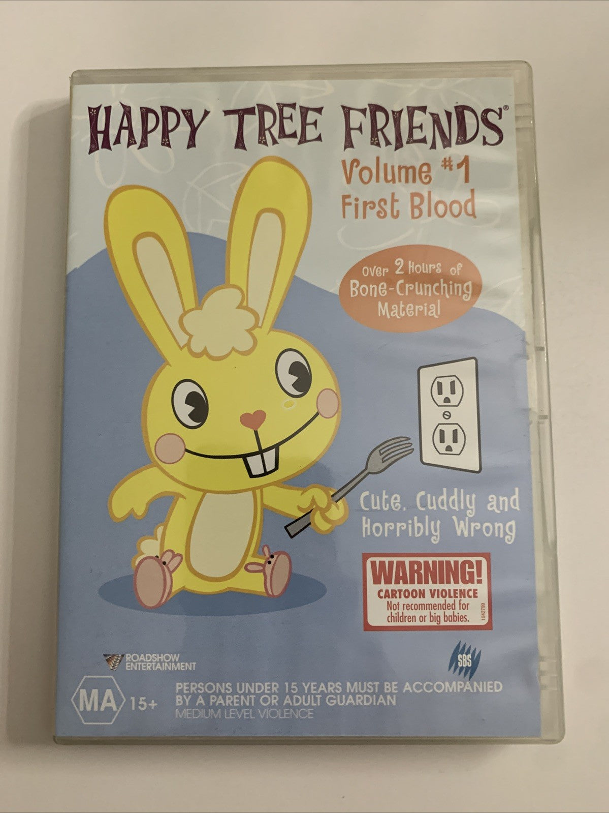 Happy Tree Friends : First Blood Volume 1 (DVD, 2002) Animation Comedy Region 4