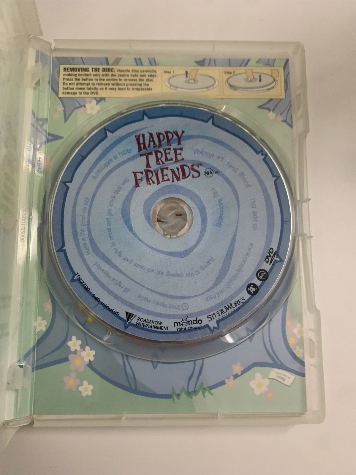 Happy Tree Friends : First Blood Volume 1 (DVD, 2002) Animation Comedy Region 4