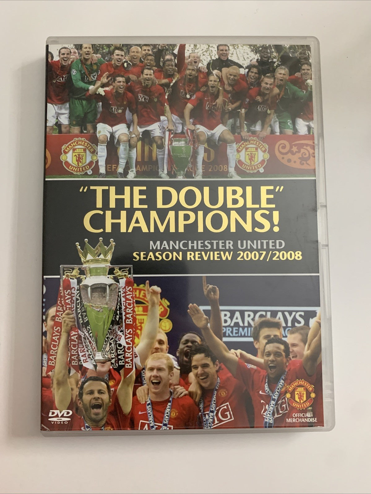 Manchester United The Double Champions 2007/08 Season Review (DVD) All Regions