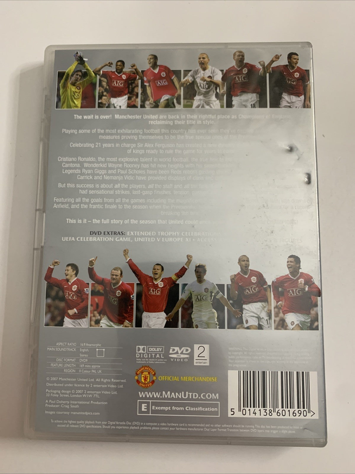 Manchester United Champions Season Review 2006/2007 (DVD) All Regions