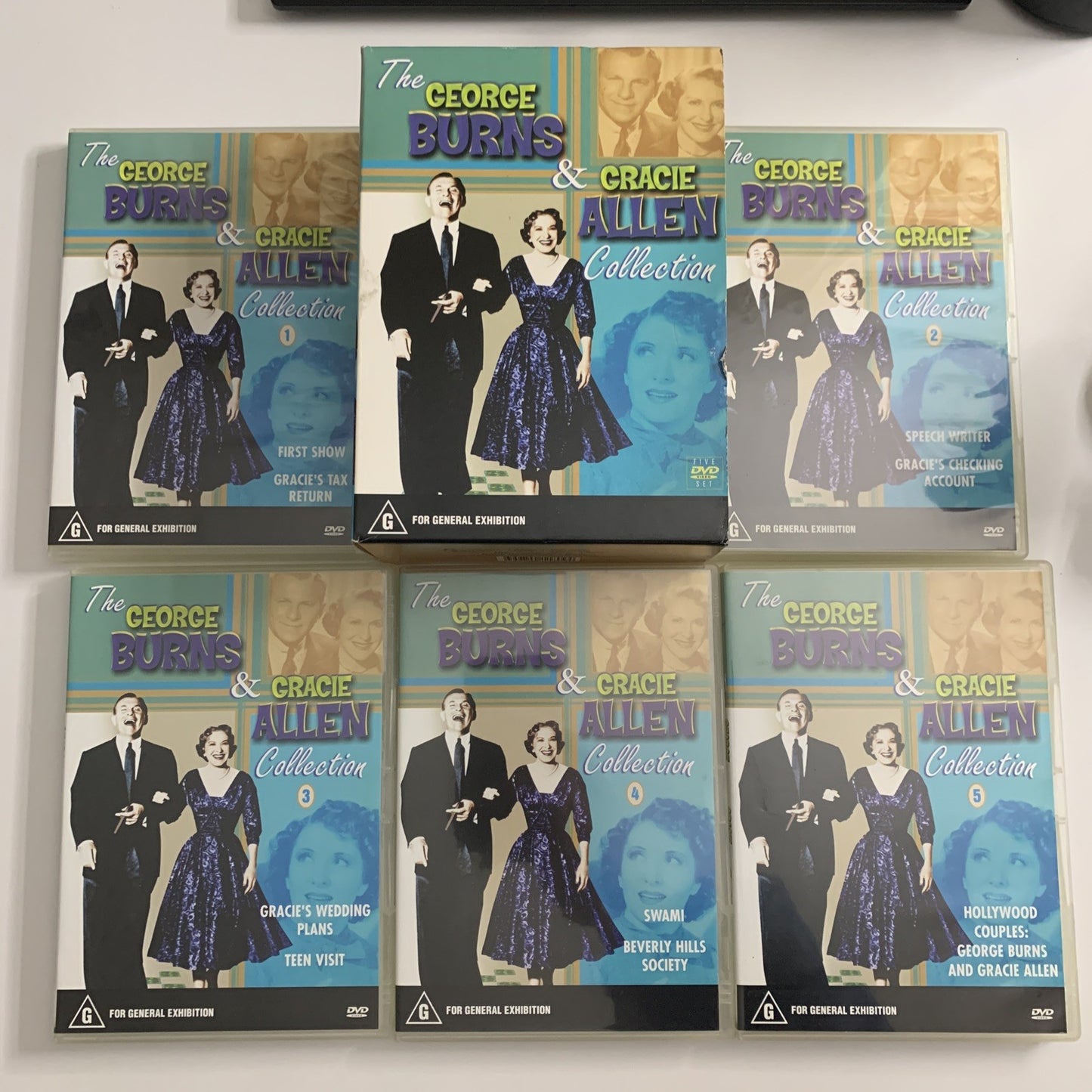 Burns And Allen Collection Box Set (DVD, 1950) All Regions