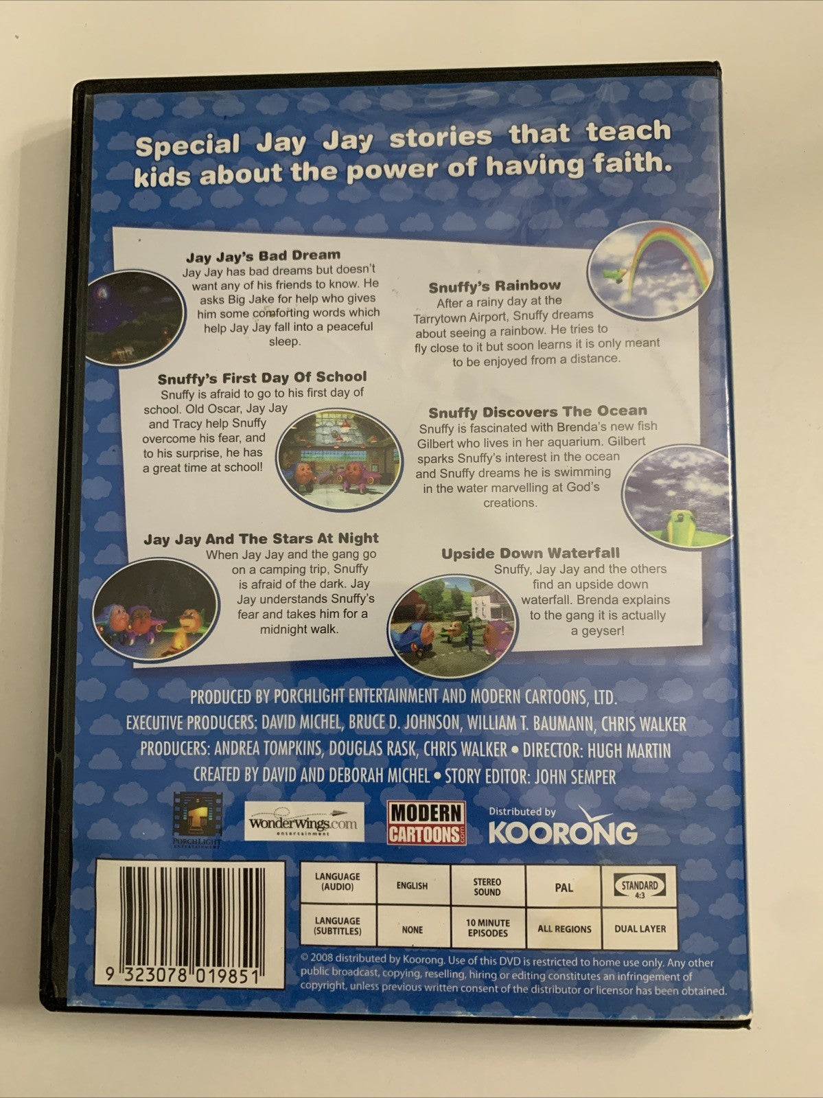 Jay Jay The Jet Plane : Fantastic Faith (DVD, 2010) All Regions