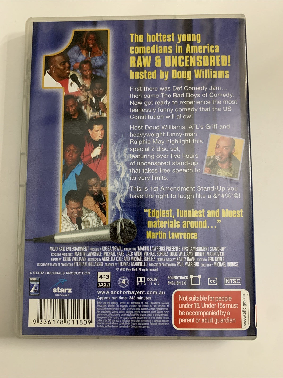 Martin Lawrence Presents 1st Amendment Standup : Season 1 (DVD, 2005) Region 4
