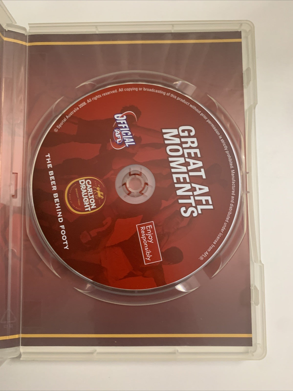 Great AFL Moments Highlights 1993-2007 (DVD) Limited Edition All Regions