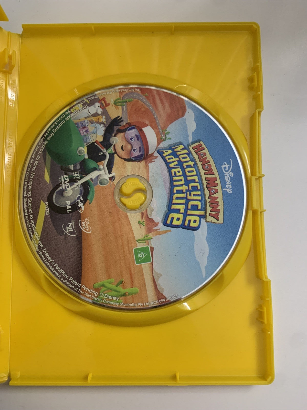 Handy Manny : Manny's Motorcycle Adventure (DVD, 2010) Disney Animation Region 4