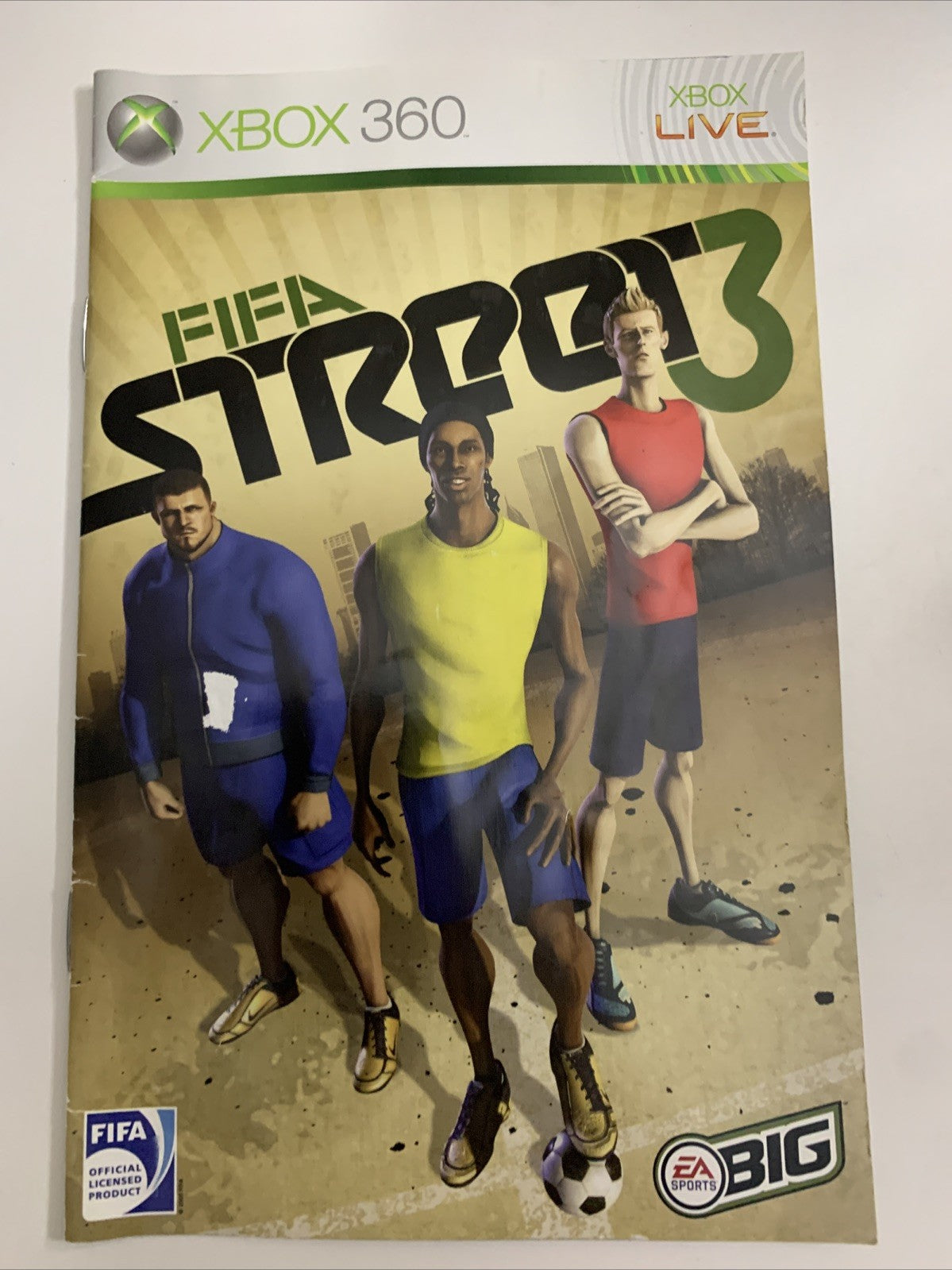FIFA Street 3 Microsoft XBOX 360 PAL Game Complete