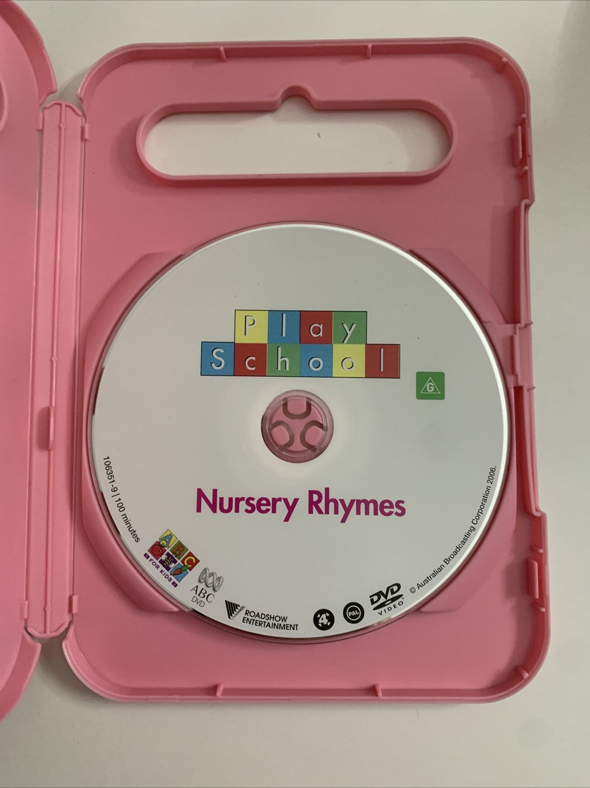 Play School Nursery Rhymes (DVD, 2001) ABC Kids Region 4