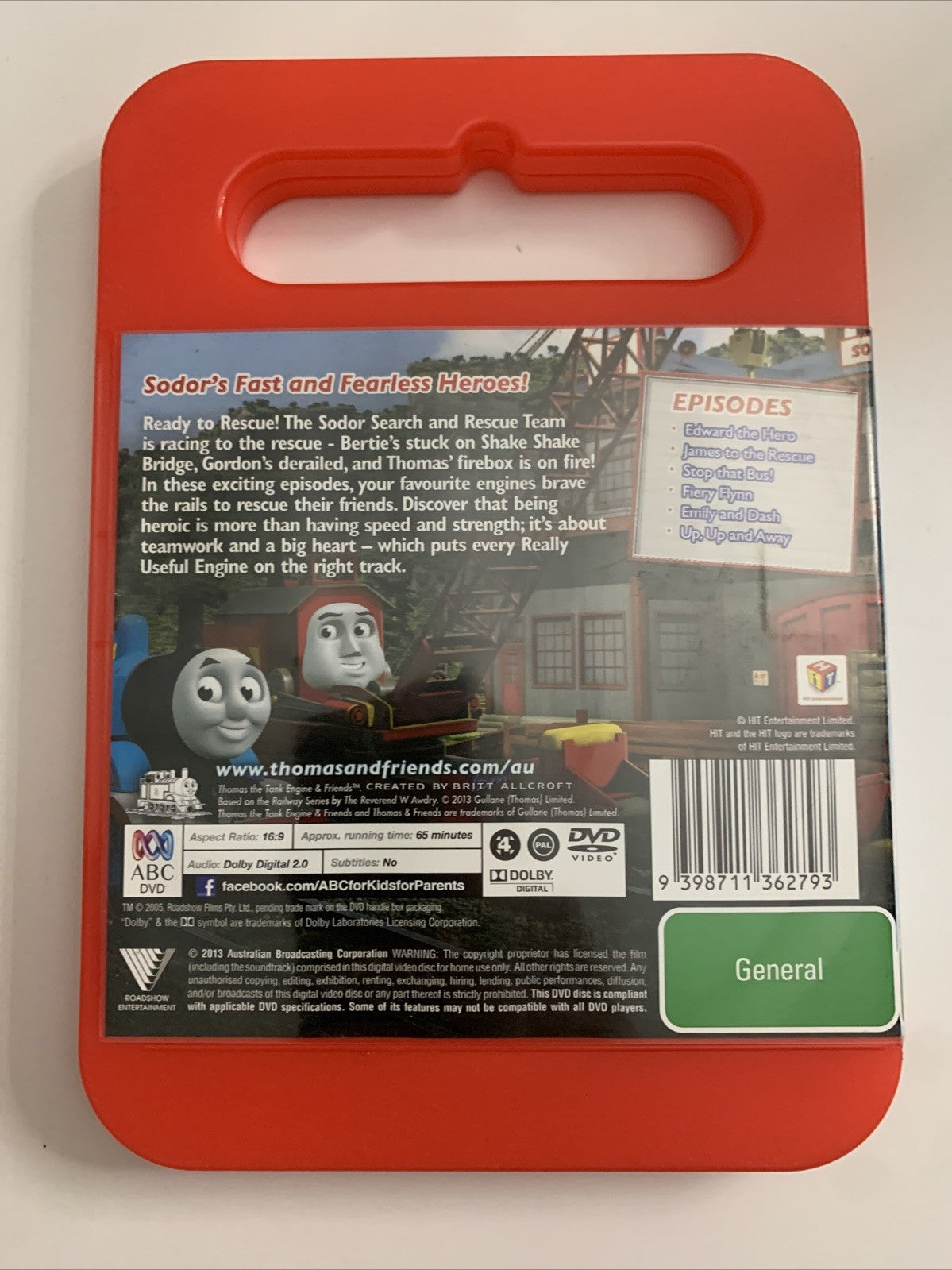 Thomas & Friends : Rescue On The Rails (DVD, 2010) Region 4