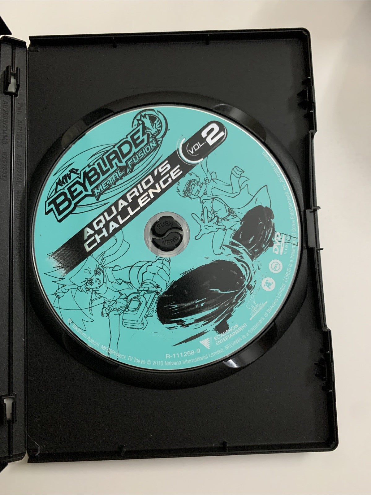 Beyblade Metal Fusion Aquario's Challenge : Volume 2 (DVD, 2003) Region 4