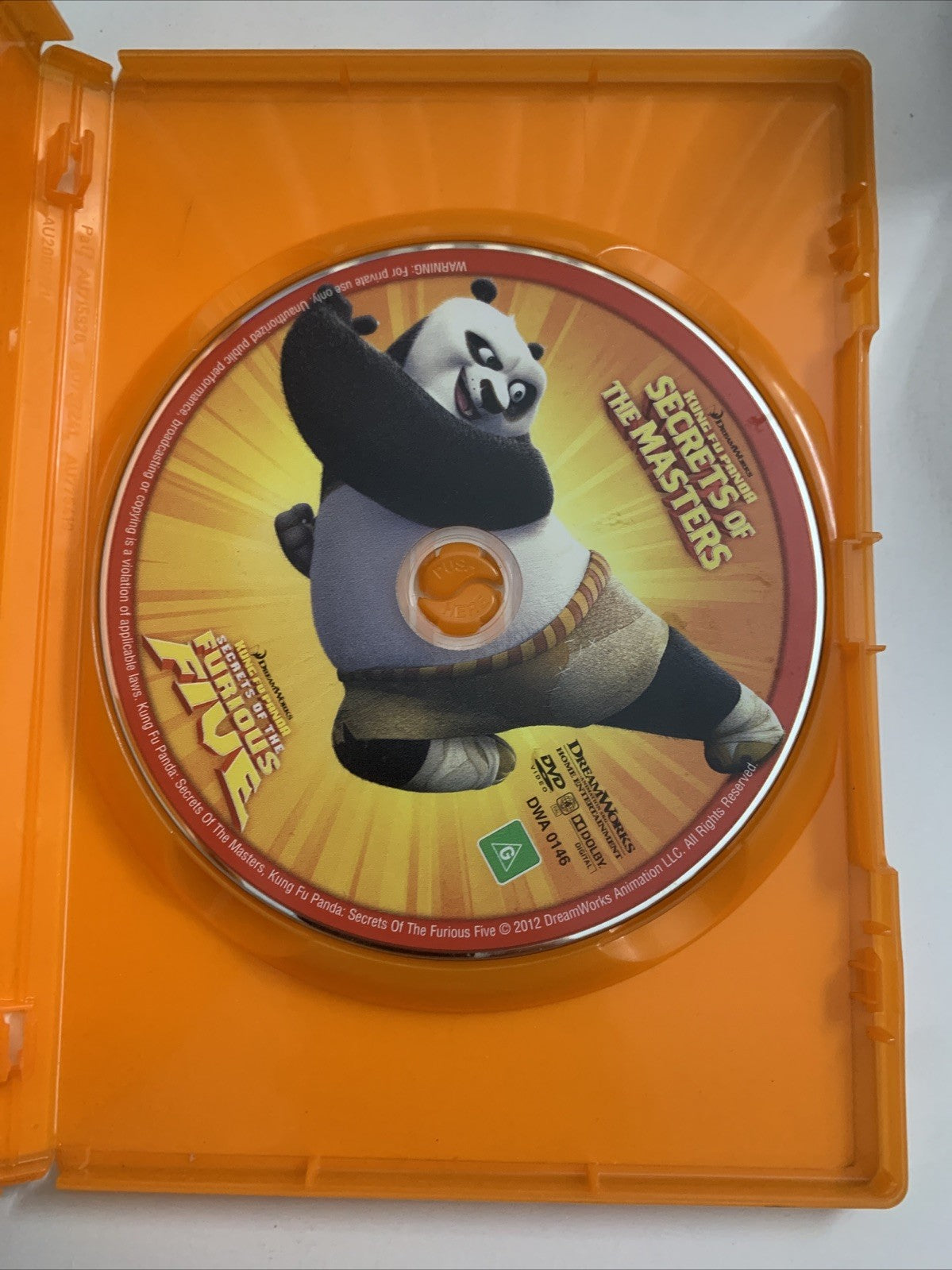 Kung Fu Panda Secrets of the Masters / Secrets of the Furious Five (DVD, 2011)