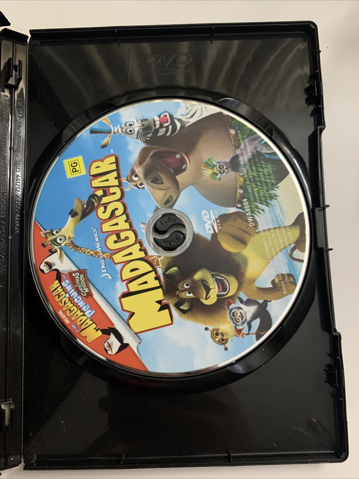 Madagascar (DVD, 2005) Animation Movie Dreamworks Region 4