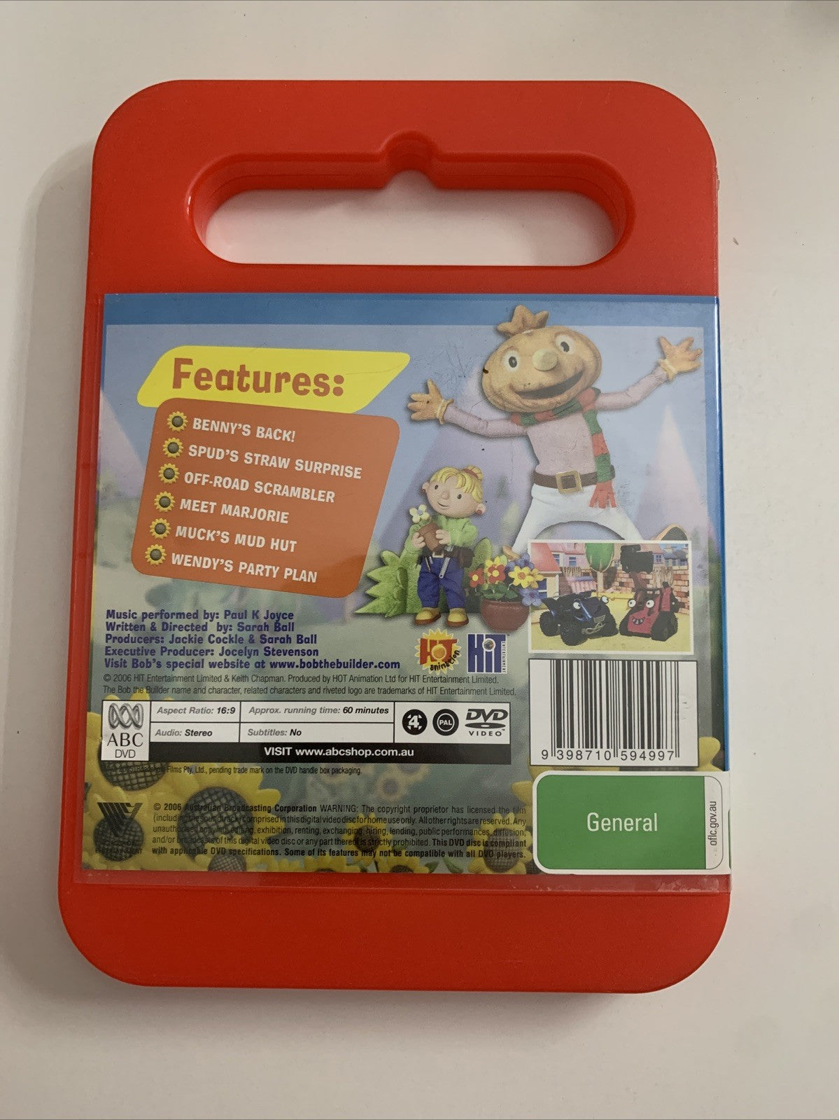 Bob the Builder: Benny's Back (DVD, 1999) ABC Kids Region 4