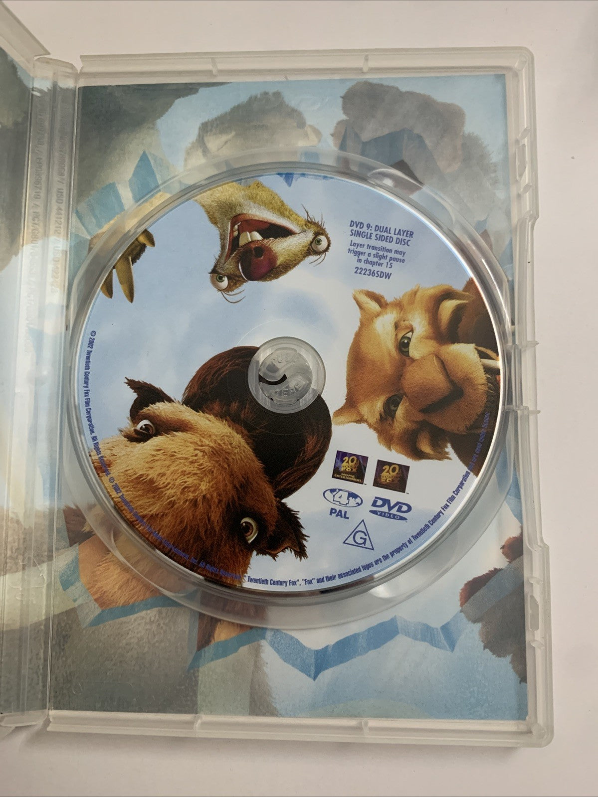 Ice Age (DVD, 2001) Animated Film Region 4