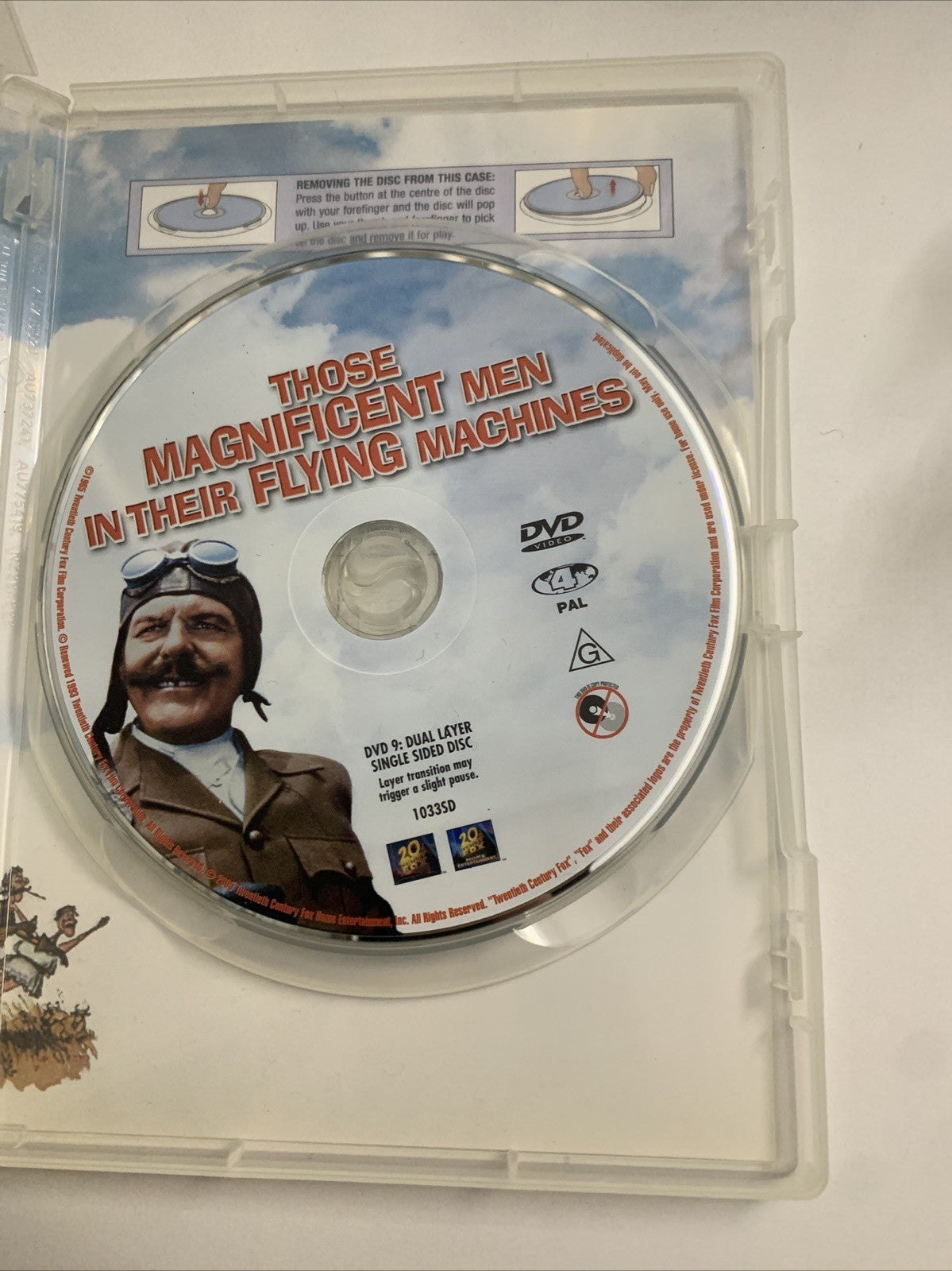 Those Magnificent Men In Their Flying Machines (DVD, 1965) Region 4