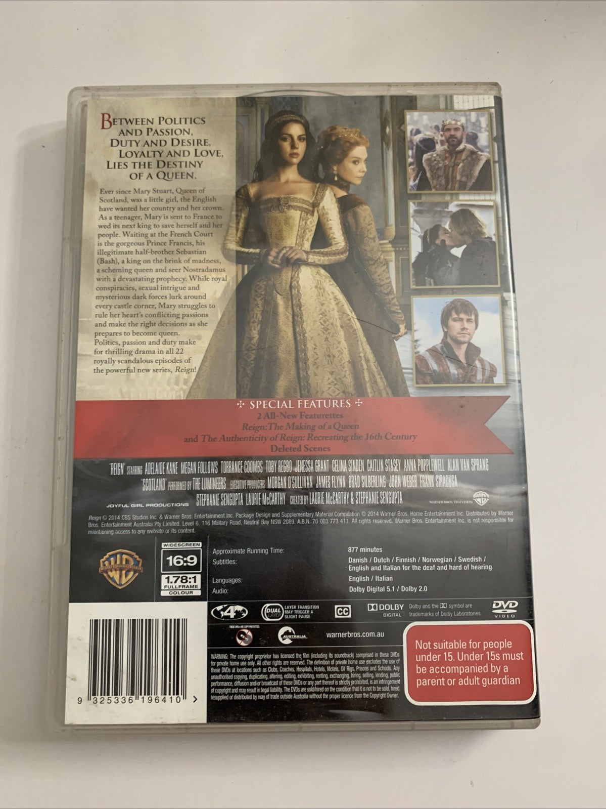 Reign : The Complete Season 1 (DVD, 2013) Region 4