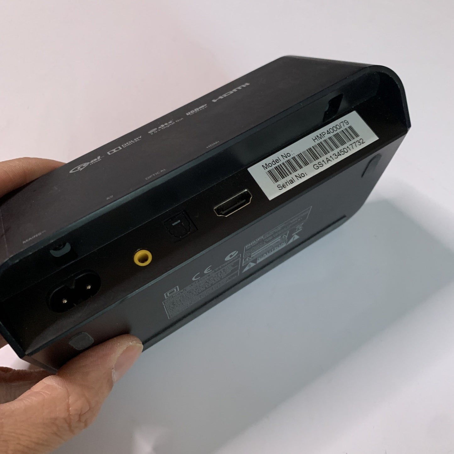 Philips HD Home Media Player USB SD-Card HDD HMP4000/79