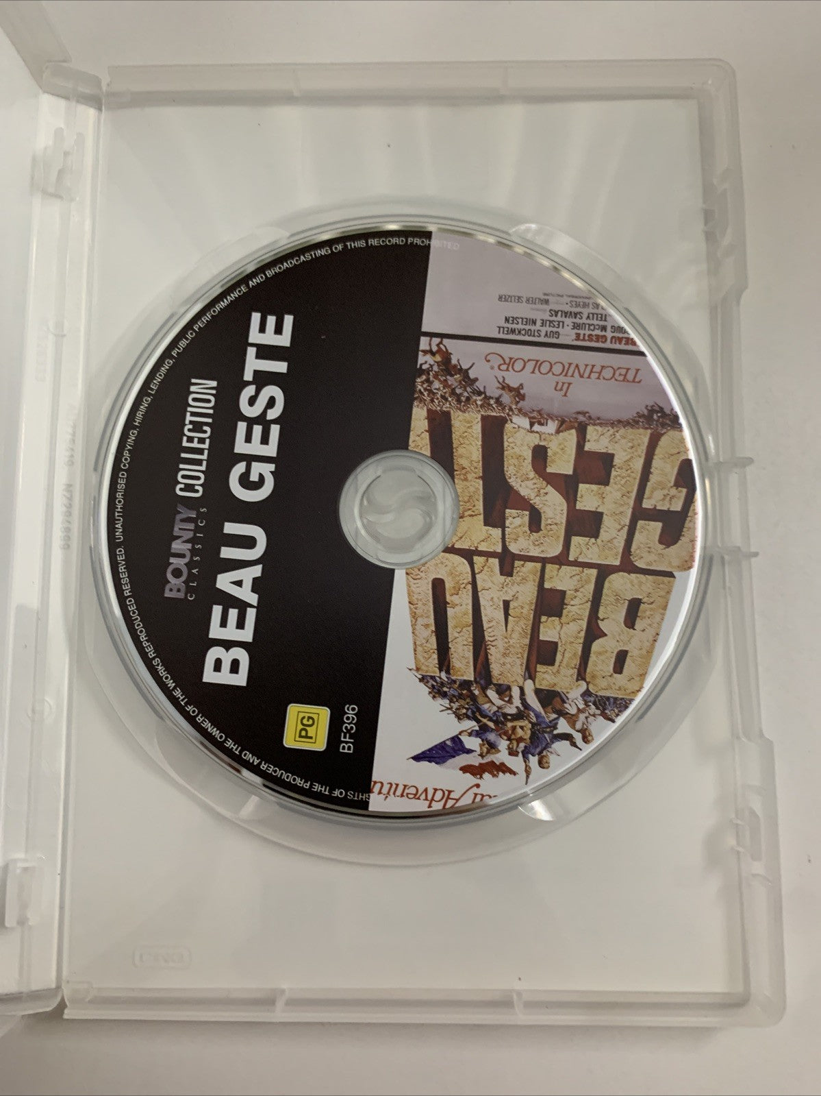 Beau Geste (DVD, 1966) Guy Stockwell, Leslie Nielsen, Telly Savalas Region 4
