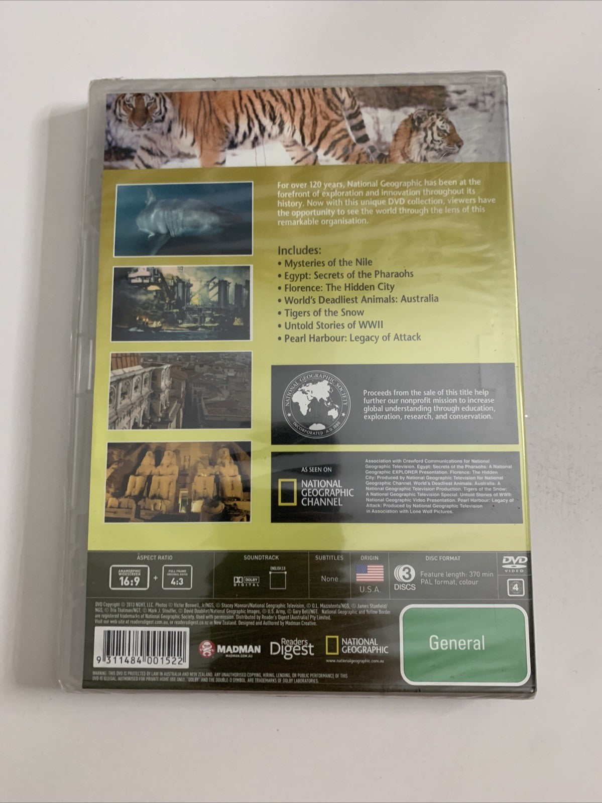 The Best Of National Geographic (DVD 2013) 3-Disc Region 4NEW
